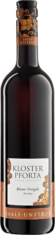 Kostenloser Versand | Rotwein Kloster Pforta Blauer Saale Unstrut Deutschland Zweigelt 75 cl