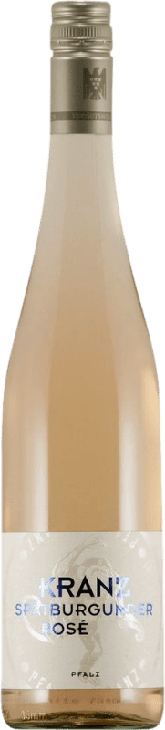 Envoi gratuit | Vin Rosé Kranz Trocken — Sec Rosé Q.b.A. Pfälz Pfälz Allemagne Pinot Noir 75 cl