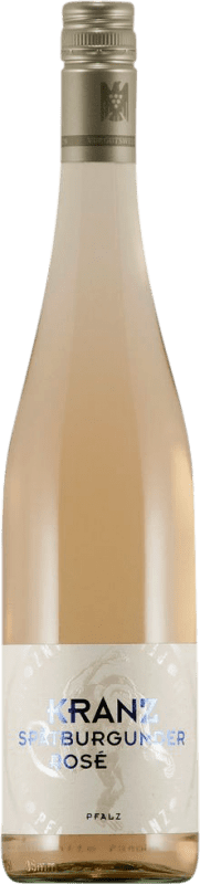 Envio grátis | Vinho rosé Kranz Rosé Seco Q.b.A. Pfälz Pfälz Alemanha Pinot Preto 75 cl