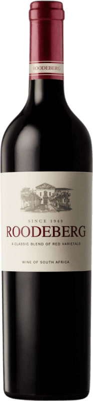 Free Shipping | Red wine KWV Roodeberg W.O. Western Cape Western Cape South Coast South Africa Syrah 75 cl