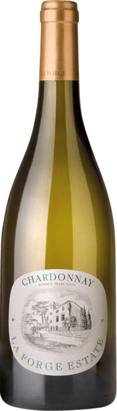 Бесплатная доставка | Белое вино La Forge I.G.P. Vin de Pays d'Oc Бордо Франция Chardonnay 75 cl