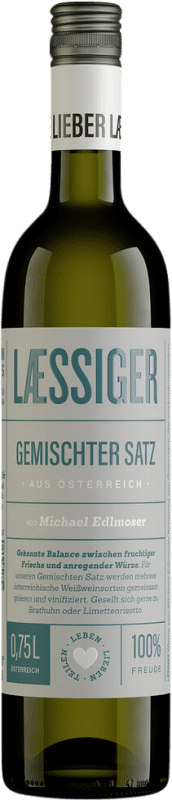 Бесплатная доставка | Белое вино Laessiger Gemischter Satz I.G. Niederösterreich Niederösterreich Австрия Nebbiolo, Riesling, Grüner Veltliner 75 cl