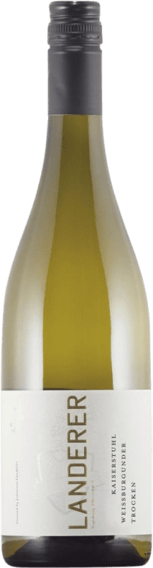 免费送货 | 白酒 Landerer Kaiserstühler 干 I.G. Baden Baden 德国 Pinot White 75 cl