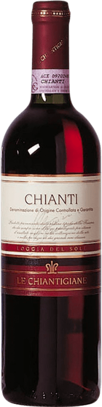 Spedizione Gratuita | Vino rosso Le Chiantigiane Loggia del Sole D.O.C.G. Chianti Italia Sangiovese, Canaiolo Nero 75 cl