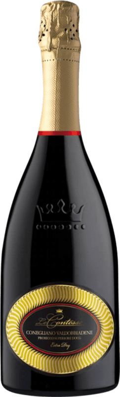 12,95 € | 白スパークリングワイン Le Contesse Superiore Spumante D.O.C. Prosecco Venecia イタリア Glera 75 cl