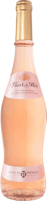 Free Shipping | Rosé wine Les Maîtres Fleur de Mer Rosé A.O.C. Côtes de Provence Provence France Grenache, Carignan, Cinsault 75 cl