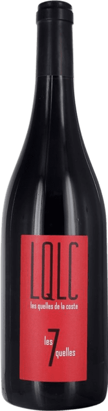 Бесплатная доставка | Красное вино LQLC Les 7 Quelles A.O.C. Vaucluse Прованс Франция Cabernet Sauvignon, Pinot Black 75 cl