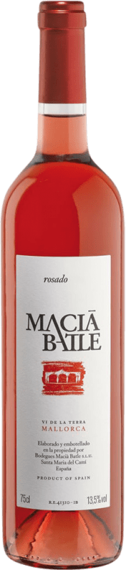 13,95 € Бесплатная доставка | Розовое вино Macià Batle Rosado I.G.P. Vi de la Terra de Mallorca