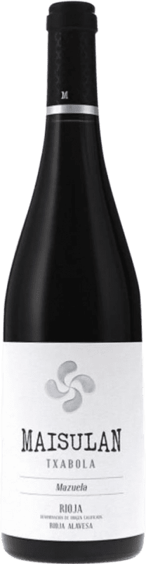 Бесплатная доставка | Красное вино Maisulan Txabola D.O.Ca. Rioja Ла-Риоха Испания Carignan 75 cl