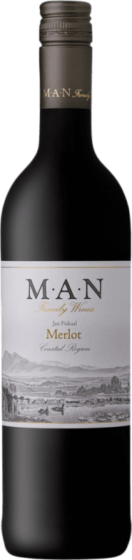 Envoi gratuit | Vin rouge MAN Jan Fiskaal Afrique du Sud Merlot, Cabernet Sauvignon, Nebbiolo 75 cl