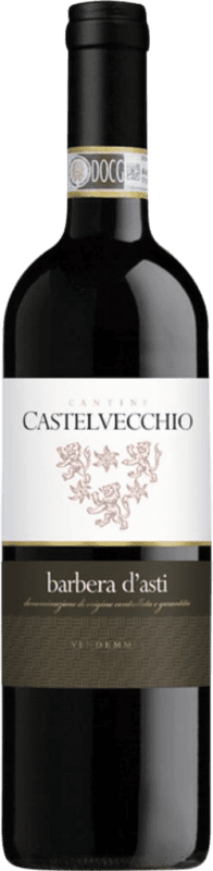 6,95 € | Red wine Re Manfredi Barrique Castelvecchio D.O.C. Barbera d'Asti Piemonte Italy Barbera 75 cl