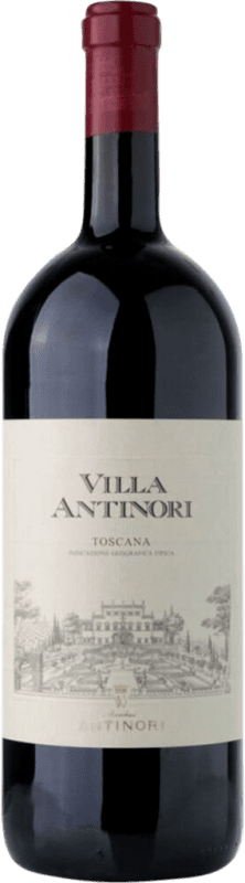 Kostenloser Versand | Rotwein Marchesi Antinori Rosso I.G.T. Toscana Toskana Italien Merlot, Syrah, Cabernet Sauvignon, Sangiovese Magnum-Flasche 1,5 L