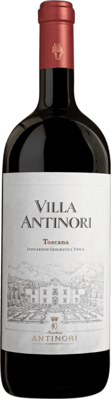 78,95 € 免费送货 | 红酒 Marchesi Antinori Rosso I.G.T. Toscana 瓶子 Magnum 1,5 L