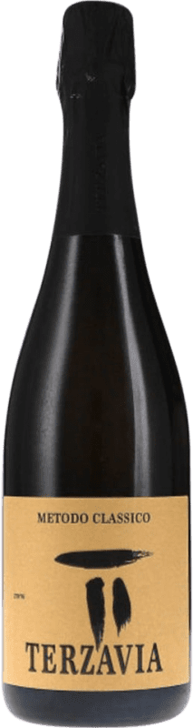 66,95 € Envio grátis | Espumante branco Marco de Bartoli Metodo Classico Terzavia Extra Brut D.O.C. Sicilia