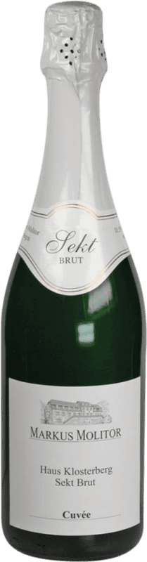 Envio grátis | Espumante branco Markus Molitor Haus Klosterberg Cuvée Deutscher Sekt Brut Q.b.A. Mosel Mosel Alemanha Riesling 75 cl