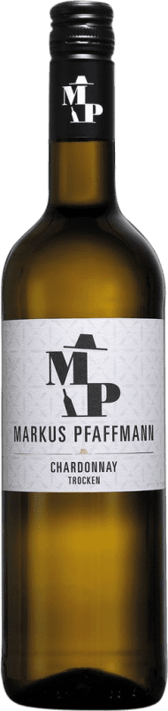 Kostenloser Versand | Weißwein Markus Pfaffmann MP Trocken Q.b.A. Pfälz Pfälz Deutschland Chardonnay 75 cl