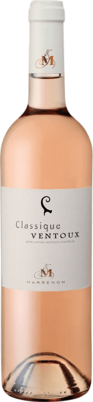 免费送货 | 玫瑰酒 Marrenon Classique Rosé A.O.C. Côtes du Ventoux 罗纳 法国 Grenache Tintorera, Nebbiolo 75 cl