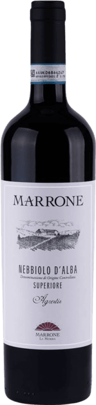 29,95 € Бесплатная доставка | Красное вино Marrone Superiore Agrestis D.O.C. Nebbiolo d'Alba