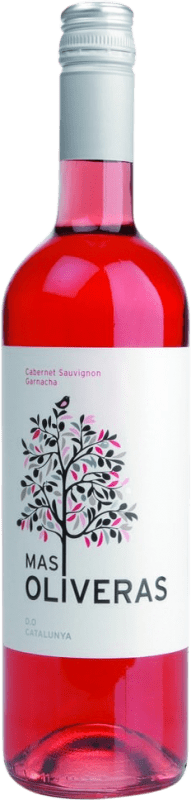 免费送货 | 玫瑰酒 Mas Oliveras Rosado D.O. Catalunya 加泰罗尼亚 西班牙 Grenache, Cabernet Sauvignon 75 cl