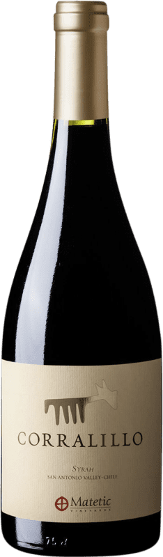 送料無料 | 赤ワイン Matetic Corralillo I.G. Valle de Casablanca チリ Syrah 75 cl