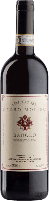 Бесплатная доставка | Красное вино Mauro Molino D.O.C.G. Barolo Пьемонте Италия Nebbiolo 75 cl