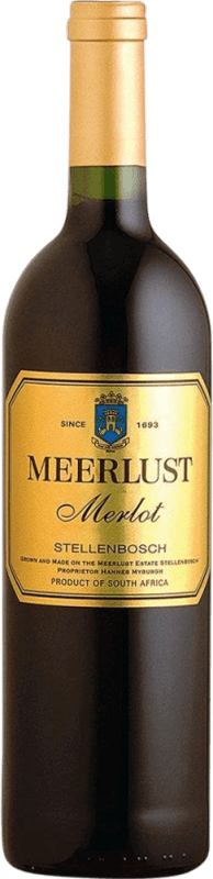 Бесплатная доставка | Красное вино Meerlust I.G. Stellenbosch Стелленбош Южная Африка Merlot 75 cl