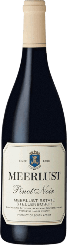 Free Shipping | Red wine Meerlust I.G. Stellenbosch Stellenbosch South Africa Pinot Black 75 cl