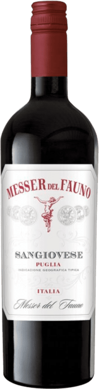Envio grátis | Vinho Tinto Messer del Fauno I.G.T. Puglia Puglia Itália Sangiovese 75 cl