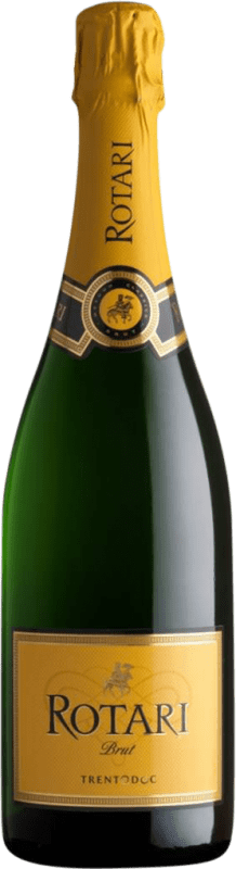 Envio grátis | Espumante branco Mezzacorona Rotari Brut D.O.C. Trentino Trentino Itália 75 cl