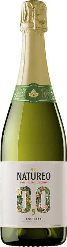 8,95 € | 白起泡酒 Miguel Torres Natureo Sparkling 加泰罗尼亚 西班牙 75 cl 不含酒精