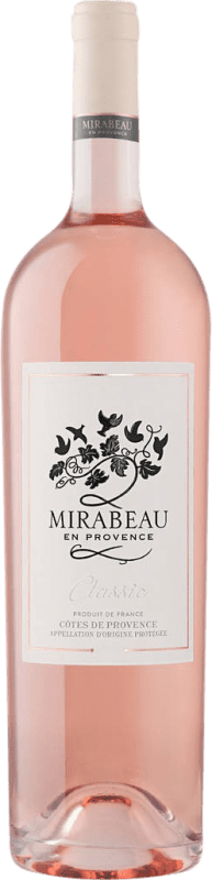 29,95 € 送料無料 | ロゼワイン Le Mirabeau クラシック, Rosé — ロゼ A.O.C. Côtes de Provence マグナムボトル 1,5 L