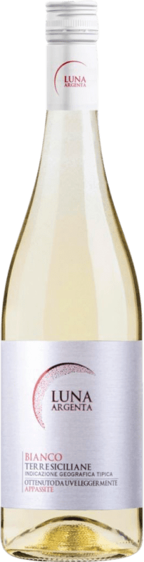 8,95 € | 白酒 Mondo del Vino Luna Argenta Bianco Appassite D.O.C. Sicilia 西西里岛 意大利 Nebbiolo, Chardonnay 75 cl