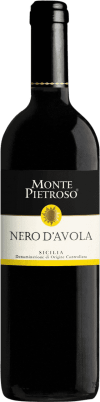 免费送货 | 红葡萄酒 Monte Pietroso D.O.C. Sicilia 西西里岛 意大利 Nero d'Avola 75 cl