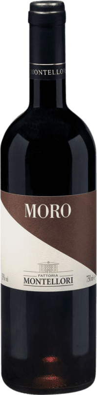 Free Shipping | Red wine Montellori Moro I.G.T. Toscana Tuscany Italy Merlot, Cabernet Sauvignon, Sangiovese 75 cl