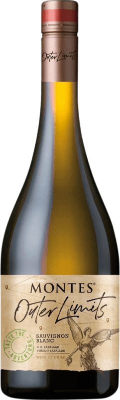 Бесплатная доставка | Белое вино Montes Outer Limits I.G. Valle Central Центральная долина Чили Sauvignon White 75 cl