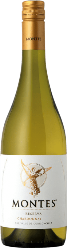 Envío gratis | Vino Blanco Montes Reserva I.G. Valle Central Valle Central Chile Chardonnay 75 cl