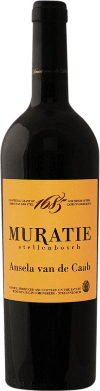 27,95 € | Красное вино Muratie Estate Ansela Van de Caab I.G. Stellenbosch Стелленбош Южная Африка Merlot, Cabernet Sauvignon, Cabernet Franc 75 cl