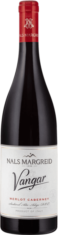 15,95 € Бесплатная доставка | Красное вино Nals Margreid Vangar Merlot Cabernet D.O.C. Südtirol Alto Adige