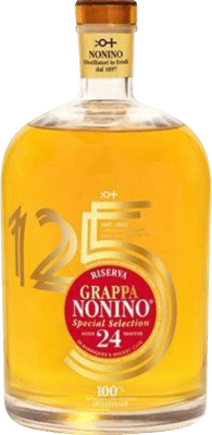 Aguardente Grappa Nonino Vendemmia Special Selection Barrique Gereift Friuli Reserva 125 Anos Garrafa Especial 2 L