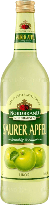 Envío gratis | Licores Nordbrand Nordhausen Saurer Apfel Alemania 70 cl