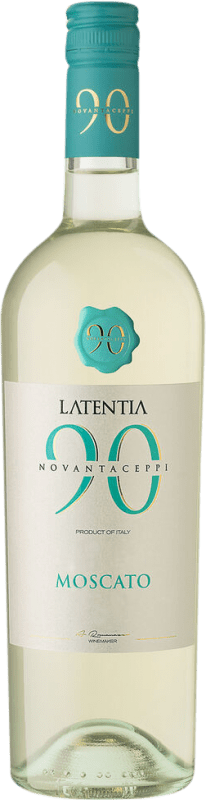 Envoi gratuit | Vin blanc Novantaceppi I.G.T. Puglia Pouilles Italie Muscat 75 cl