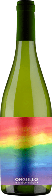 Spedizione Gratuita | Vino bianco OrgulloWine D.O. Bullas Regione di Murcia Spagna Macabeo 75 cl