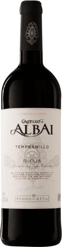 6,95 € Envío gratis | Vino tinto Pagos del Rey Castillo de Albai D.O.Ca. Rioja