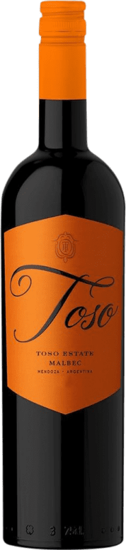 Free Shipping | Red wine Pascual Toso I.G. Mendoza Mendoza Argentina Malbec 75 cl