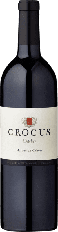 Kostenloser Versand | Rotwein Paul Bertrand Crocus l'Atelier I.G.P. Vin de Pays Languedoc Languedoc-Roussillon Frankreich Malbec 75 cl