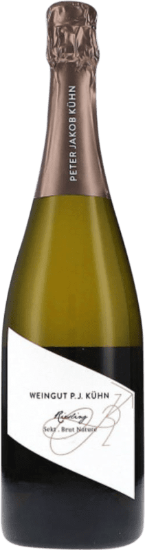 Бесплатная доставка | Белое игристое Peter Jakob Kühn Traditionelle Sekt Природа Брута Q.b.A. Rheingau Rheingau Германия Riesling 75 cl