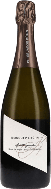 Kostenloser Versand | Weißer Sekt Peter Jakob Kühn Blanc de Noirs Sekt Brut Natur Q.b.A. Rheingau Rheingau Deutschland Spätburgunder 75 cl