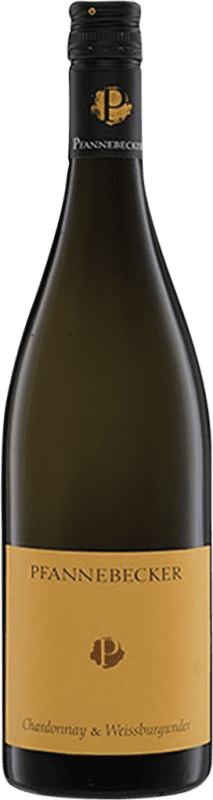 Envoi gratuit | Vin blanc Pfannebecker Chardonnay Weissburgunder Sec Q.b.A. Rheinhessen Rheinhessen Allemagne Chardonnay, Pinot Blanc 75 cl