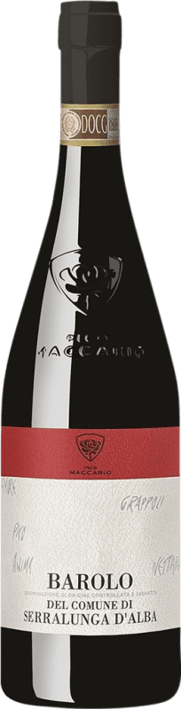 Free Shipping | Red wine Pico Maccario Serralunga D.O.C.G. Barolo Piemonte Italy Nebbiolo 75 cl