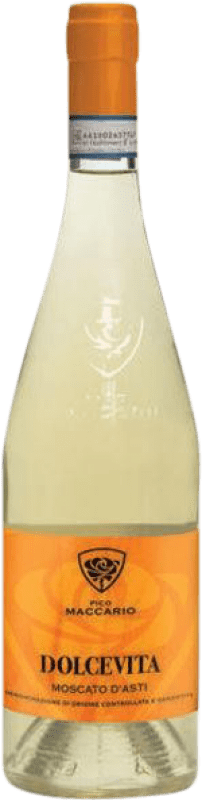 16,95 € | White wine Pico Maccario Dolcevita D.O.C.G. Moscato d'Asti Piemonte Italy Muscat 75 cl
